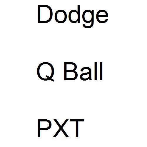 Dodge, Q Ball, PXT.